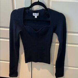 Pistola Navy Long Sleeve Top